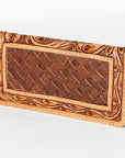 American Darling Clutch Hand Tooled Genuine Leather Women Bag Western Handbag Purse