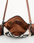 American Darling Cross Body Saddle Blanket Genuine Leather Women Bag Western Handbag Purse