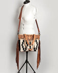 American Darling Tote Hair On Genuine Leather Women Bag Western Handbag Purse