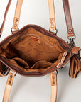 American Darling Tote Hair On Genuine Leather Women Bag Western Handbag Purse