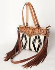 American Darling Tote Hair On Genuine Leather Women Bag Western Handbag Purse