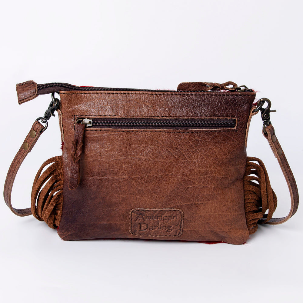 American Darling Small Crossbody Saddle Blanket Genuine Leather women bag western handbag purse