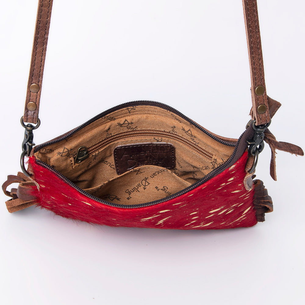 American Darling Small Crossbody Saddle Blanket Genuine Leather women bag western handbag purse