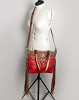 American Darling Tote Hair On Genuine Leather Women Bag Western Handbag Purse