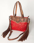 American Darling Tote Hair On Genuine Leather Women Bag Western Handbag Purse