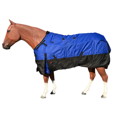 Hilason 600D Winter Waterproof Pony Horse Turnout Blanket Royal Blue