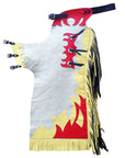 Hilason Pro Rodeo Bronc Bull-Riding Show Genuine Leather Chaps