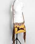 American Darling Cross Body Saddle Blanket Genuine Leather Women Bag Western Handbag Purse