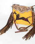 American Darling Cross Body Saddle Blanket Genuine Leather Women Bag Western Handbag Purse