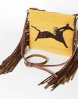 American Darling Cross Body Saddle Blanket Genuine Leather Women Bag Western Handbag Purse