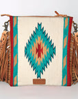 American Darling Cross Body Hand Tooled Saddle Blanket Genuine Leather Women Bag Western Handbag Purse