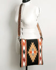 ADBG864A American Darling Saddle Blanket Genuine Leather Women Bag Western Handbag Purse