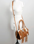 American Darling Hair On Genuine Leather Women Bag Western Handbag Purse