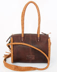 American Darling Hair On Genuine Leather Women Bag Western Handbag Purse