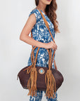 American Darling ADBGD150A Tote Genuine Leather Women Bag Western Handbag Purse