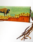 American Darling Envelope Genuine Leather Women Bag Western Handbag Purse