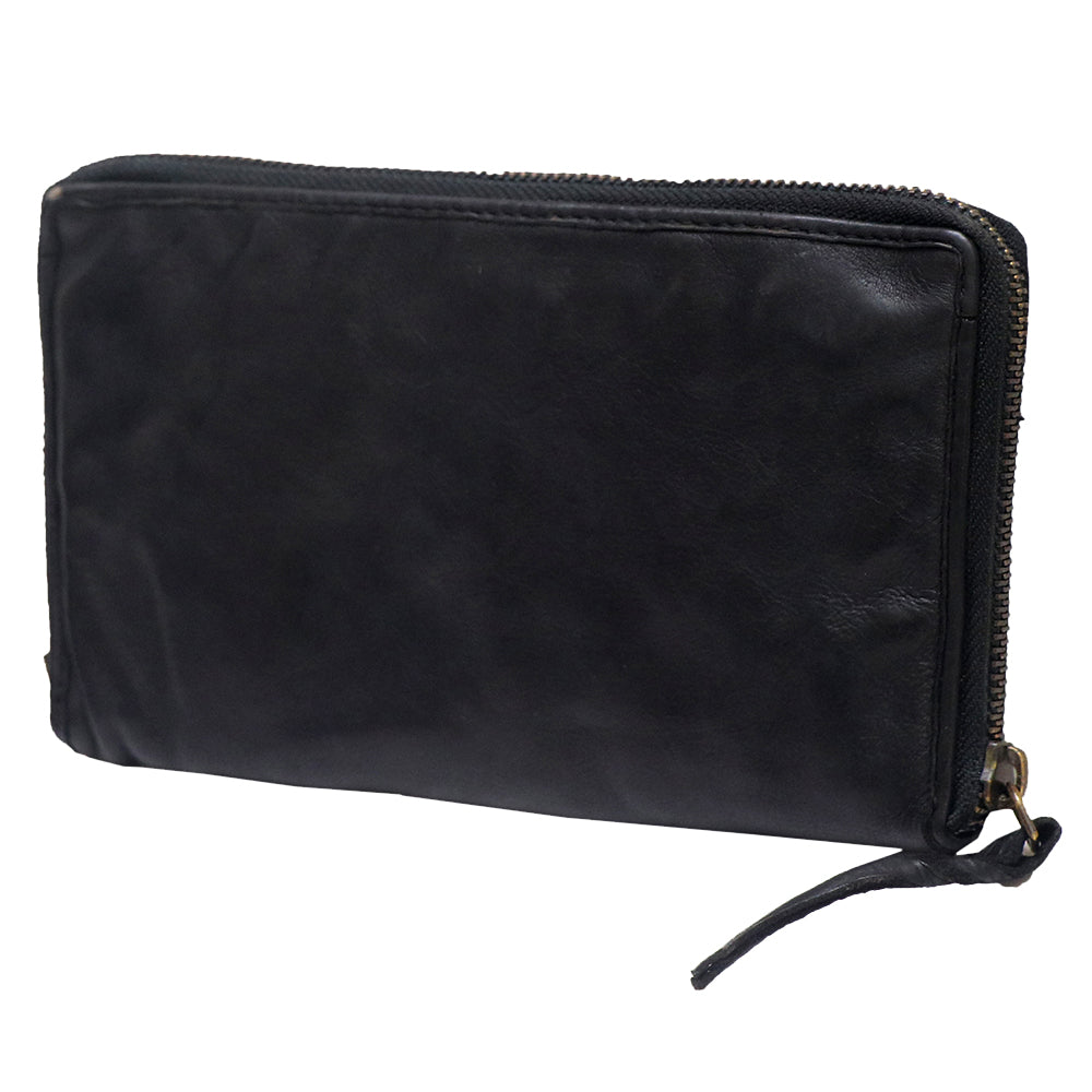 Never Mind Nmbgm106F Wallet Vintage Handmade Genuine Cowhide Leather Women Bag Western Handbag Purse