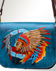 American Darling Messenger Genuine Leather women bag western handbag purse