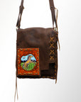American Darling Cross Body Genuine Leather women bag western handbag purse