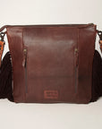 American Darling ADBGZ629 Large Crossbody Hand Tooled Saddle Blanket Genuine Leather Women Bag Western Handbag Purse