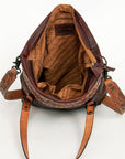 American Darling ADBGZ259A Tote Hand Tooled Genuine Leather Women Bag Western Handbag Purse
