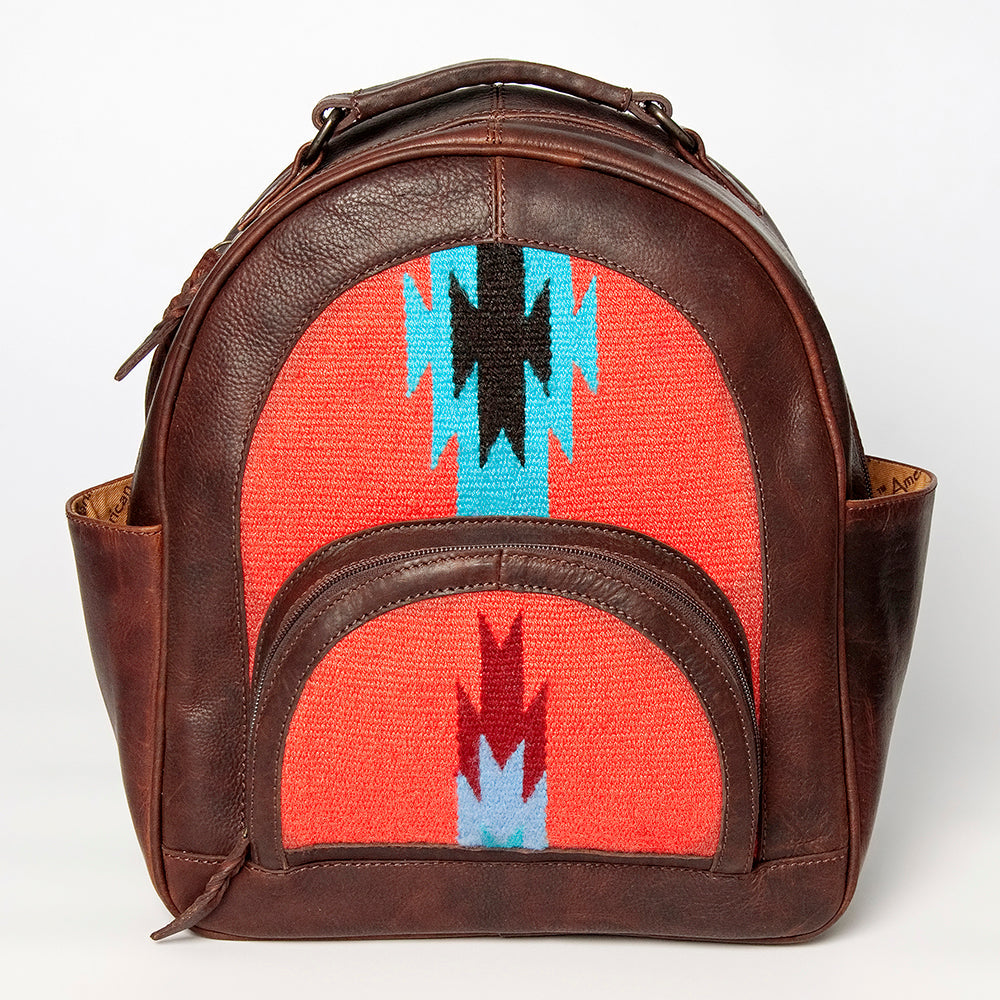 ADBGZ631B American Darling Saddle Blanket Genuine Leather Women Bag Western Handbag Purse