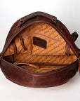 ADBGZ631B American Darling Saddle Blanket Genuine Leather Women Bag Western Handbag Purse
