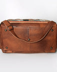 American Darling Duffel Saddle Blanket Genuine Leather Women Bag Western Handbag Purse