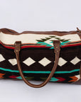American Darling Duffel Saddle Blanket Genuine Leather Women Bag Western Handbag Purse