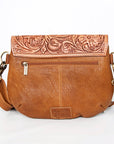 American Darling Messenger Hand Tooled Genuine Leather Women Bag Western Handbag Purse