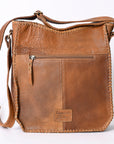 American Darling Large Crossbody Hand Tooled Genuine Leather Women Bag Western Handbag Purse