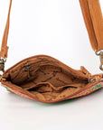 American Darling Hand Tooled Genuine Leather Women Bag Western Handbag Purse