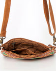 American Darling Hand Tooled Genuine Leather Women Bag Western Handbag Purse