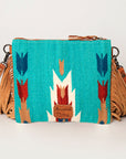 American Darling Cross Body Saddle Blanket Genuine Leather Women Bag Western Handbag Purse