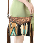 American Darling Cross Body Saddle Blanket Genuine Leather Women Bag Western Handbag Purse