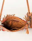 American Darling Cross Body Saddle Blanket Genuine Leather Women Bag Western Handbag Purse