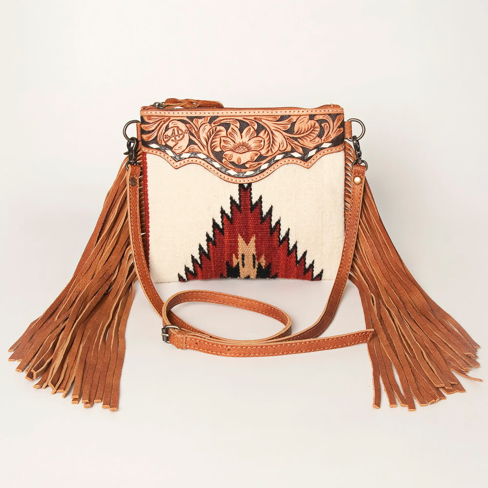 American Darling Cross Body Saddle Blanket Genuine Leather Women Bag Western Handbag Purse