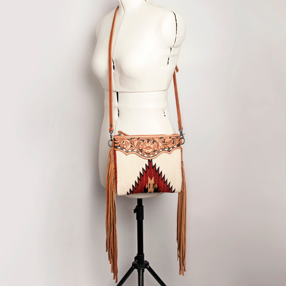 American Darling Cross Body Saddle Blanket Genuine Leather Women Bag Western Handbag Purse
