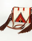 American Darling Cross Body Hand Tooled Saddle Blanket Genuine Leather women bag western handbag purse