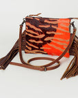 American Darling Small Crossbody Saddle Blanket Genuine Leather women bag western handbag purse