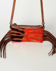 American Darling Small Crossbody Hair On Genuine Leather Women Bag Western Handbag Purse