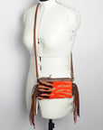 American Darling Small Crossbody Hair On Genuine Leather Women Bag Western Handbag Purse