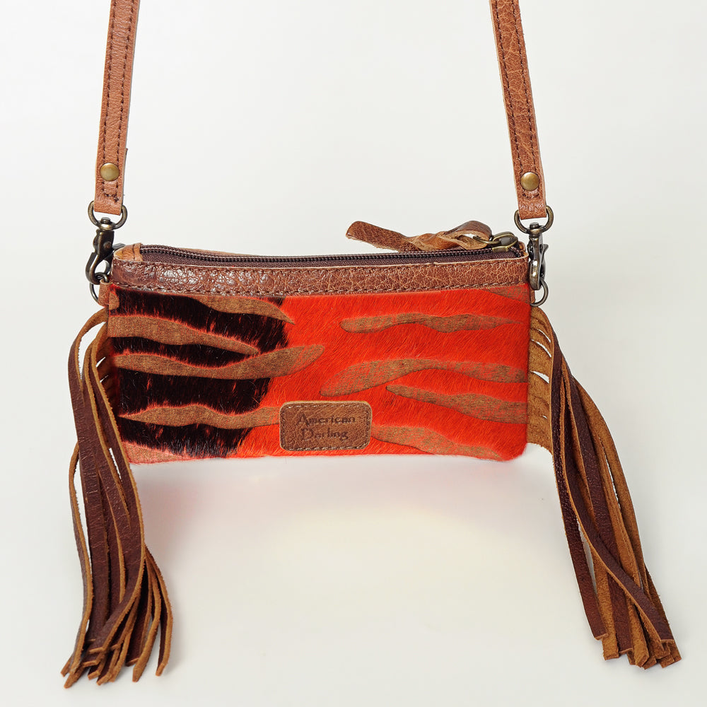 American Darling Small Crossbody Hair On Genuine Leather Women Bag Western Handbag Purse