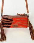 American Darling Small Crossbody Hair On Genuine Leather Women Bag Western Handbag Purse