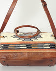 American Darling Duffel Saddle Blanket Genuine Leather Women Bag Western Handbag Purse
