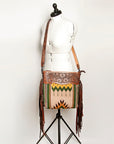 American Darling ADBGZ575A Signature Crossbody Hand Tooled Saddle Blanket Genuine Leather women bag western handbag purse