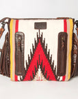 American Darling ADBGZ566A Signature Crossbody Hand Tooled Saddle Blanket Genuine Leather women bag western handbag purse