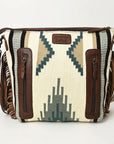 American Darling ADBGZ579A Signature Crossbody Hand Tooled Saddle Blanket Genuine Leather women bag western handbag purse