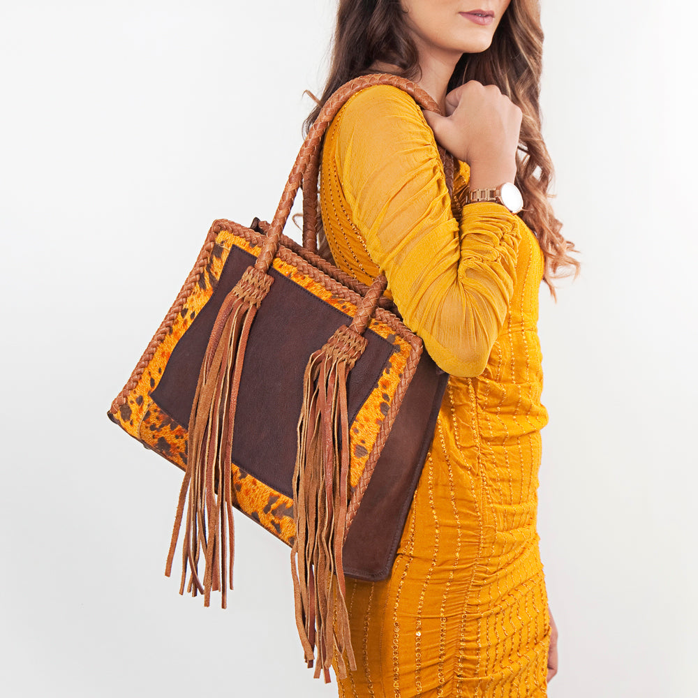 American Darling Hand Tooled Genuine Leather Women Bag Western Handbag Purse