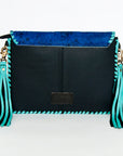 American Darling Hair On Genuine Leather Women Bag Western Handbag Purse